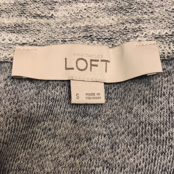 Loft small grey white skirt - Picture 4 of 8